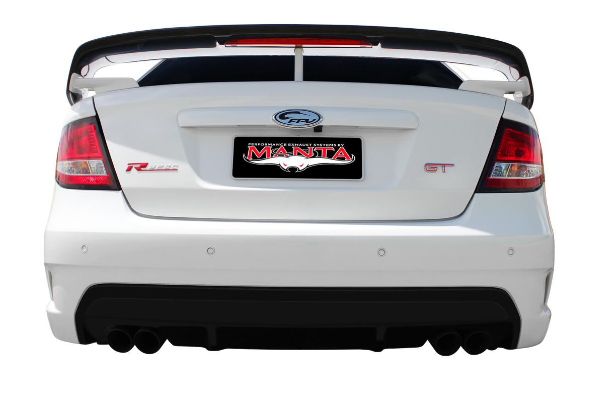 Manta | Twin 3″ Full Exhaust System with Extractors Hotdog/Muffler | Ford FG GT 5.0L V8 Sedan 2010–2016