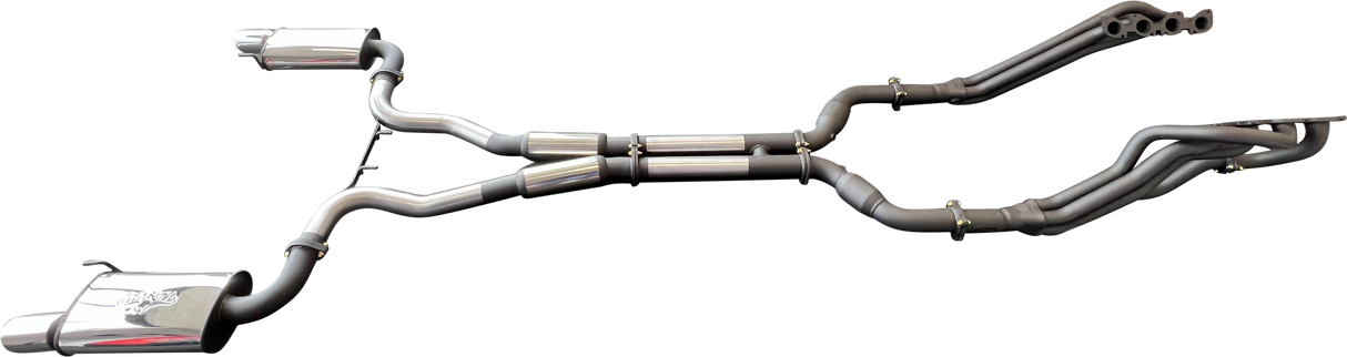 Manta | Twin 3″ Full Exhaust System with 1 7/8″ Headers Twin Tips | Ford Mustang FM S550 5.0L V8 Coupe 2015–2017