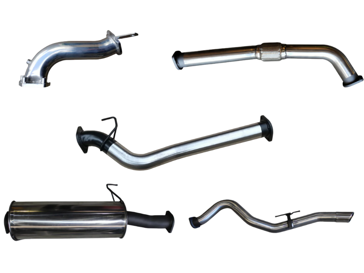 Manta | 3″ Turbo Back Without Cat | Holden Rodeo RA 3.0L LWB Non CR Cab Chassis 2003–2006