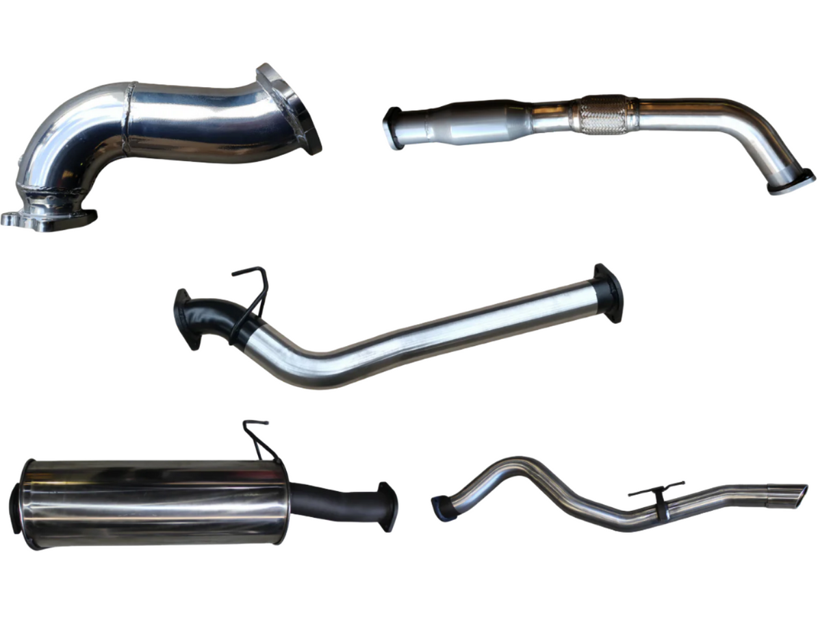 Manta | 3″ Turbo Back with Cat | Holden Rodeo RA 3.0L LWB CRD Cab Chassis 2007–2008