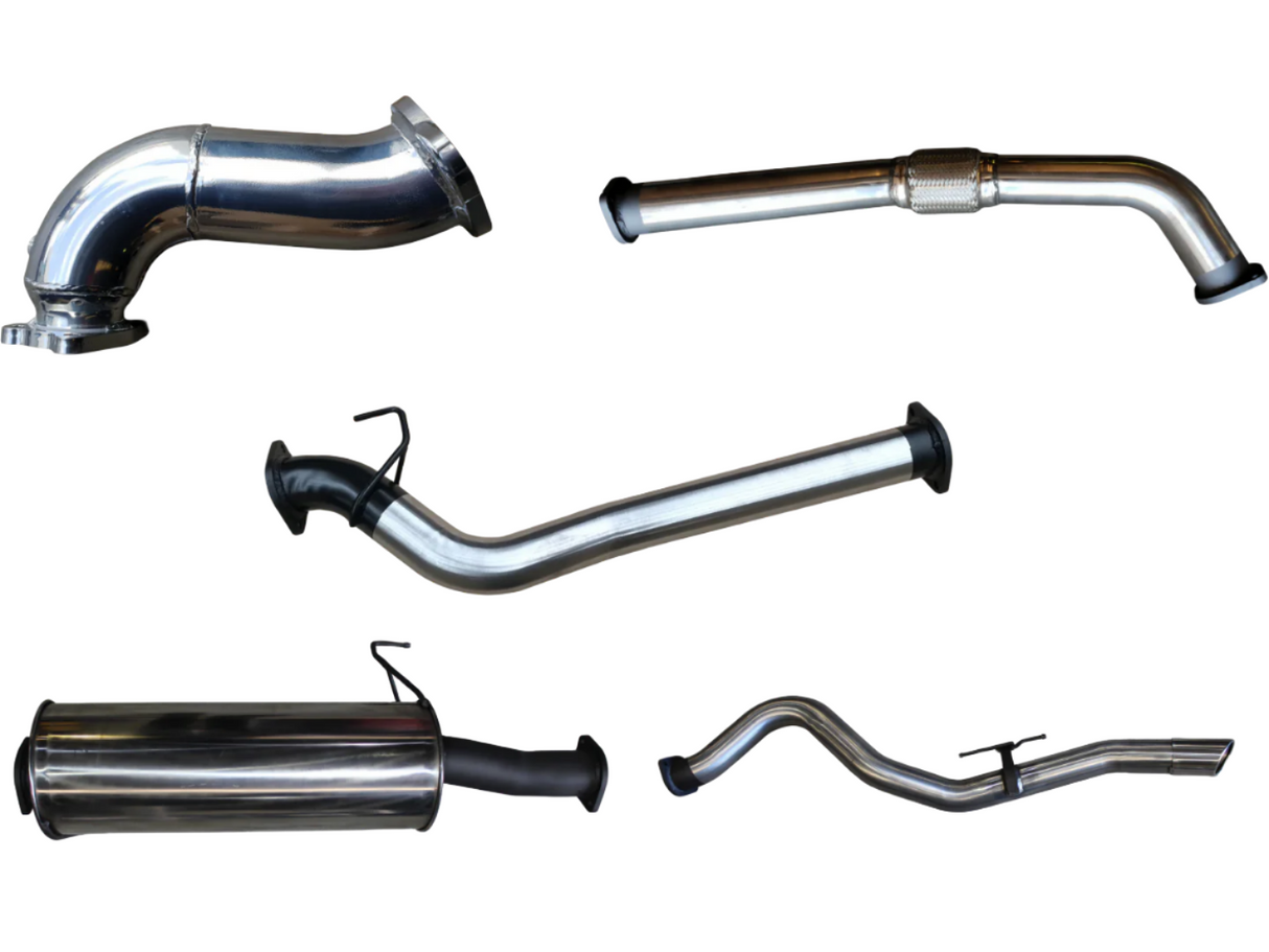 Manta | 3″ Turbo Back without Cat | Holden Rodeo RA 3.0L LWB CRD Cab Chassis 2007–2008