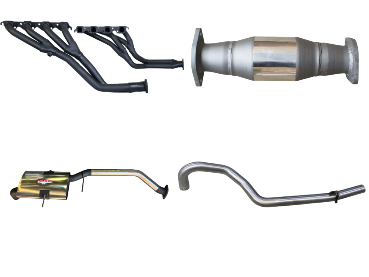 Manta | 2.5″ Full Exhaust System with Extractors & Tailpipe | Holden Commodore VG VN VP VR VS 5.0L V8 Ute & Wagon Manual 1990–2000