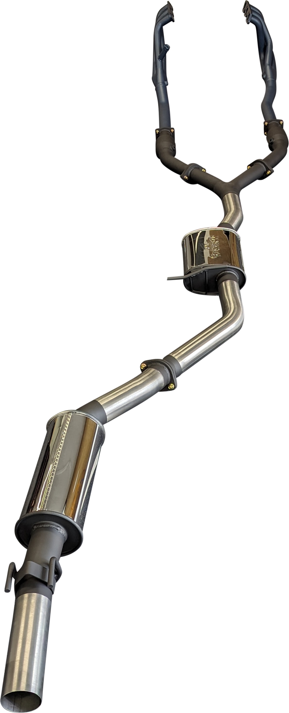 Manta | Single 3″ Full Exhaust System with Extractors | Holden Commodore VT VU VX VY 3.8L V6 Sedan 1997–2004