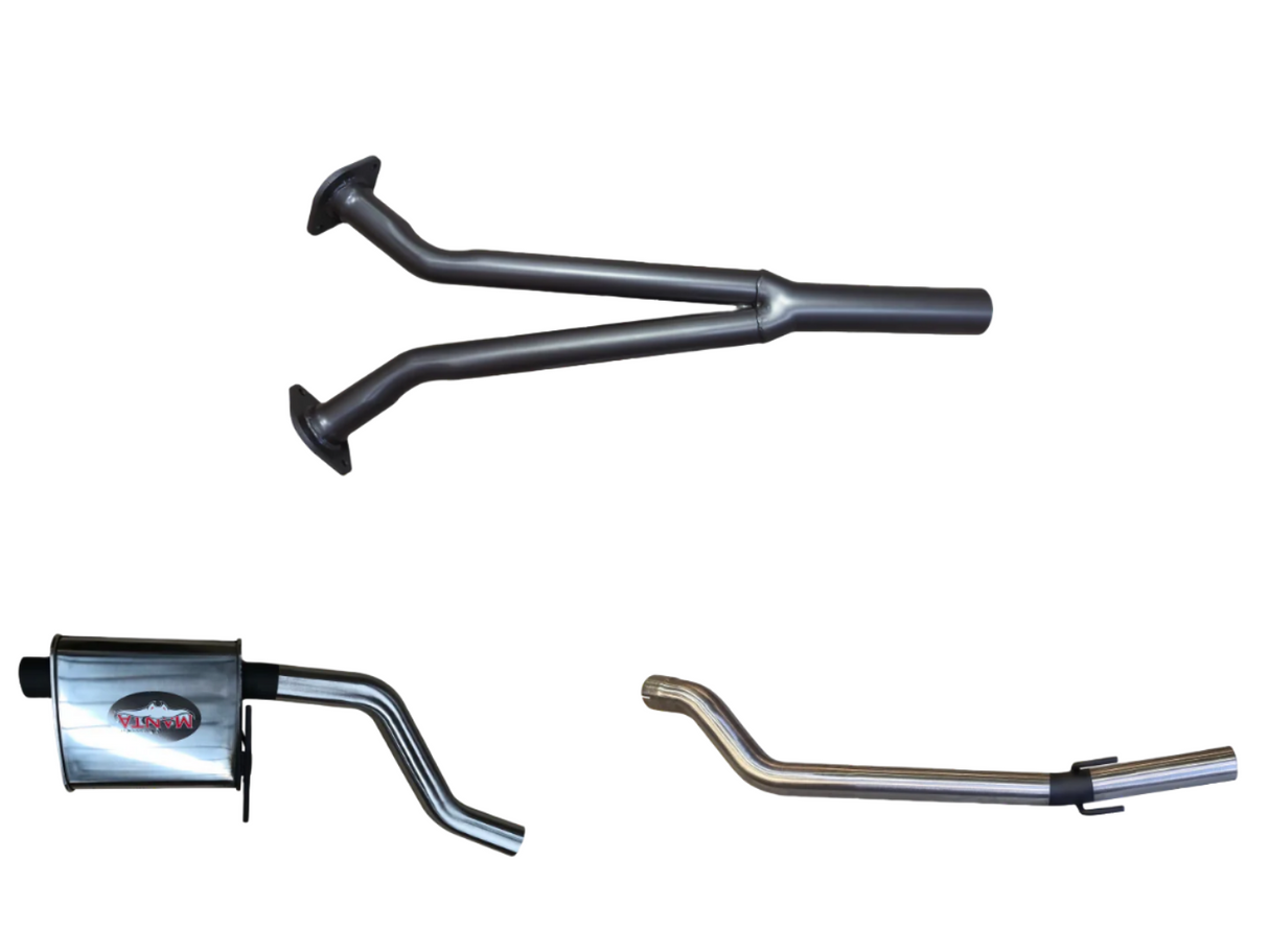 Manta | 2.5″ Cat Back Exhaust System with Muffler/Tailpipe | Holden Commodore VZ 3.6L V6 Sedan Ute Wagon 2004–2007