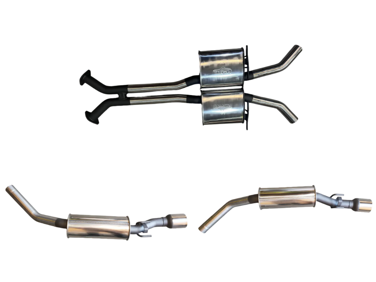 Manta | Dual 2.5″ Cat Back Muffler/Muffler | HSV VY Maloo 5.7L V8 Ute 2002–2004