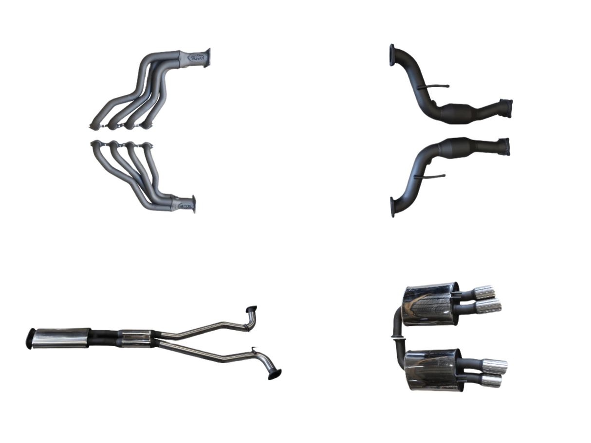 Manta | Twin 2.5″ Full Exhaust System with 1 7/8″ Headers | Holden Commodore VF V8 Sedan & Wagon 2013–2017