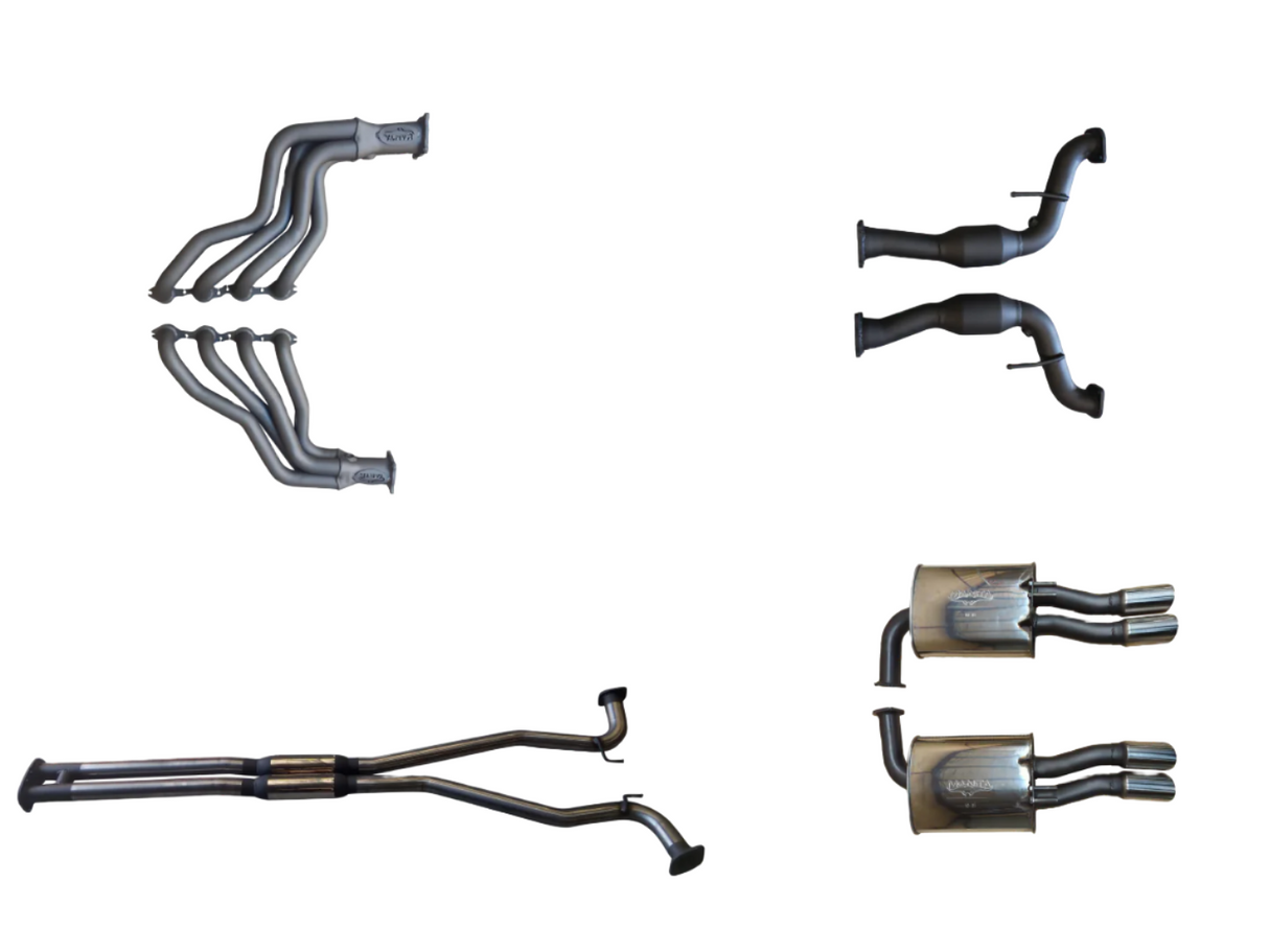 Manta | Twin 2.5″ Full Exhaust System with 1 3/4″ Headers | Holden Commodore VF V8 Ute 2013–2017