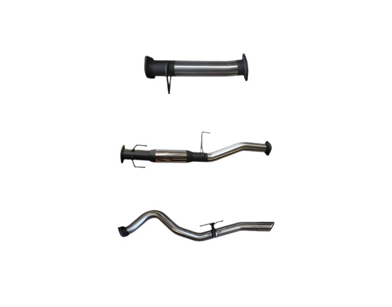 Manta | 3″ Single DPF Back Exhaust System | Holden Colorado RG 2.8L Ute 2016–2020