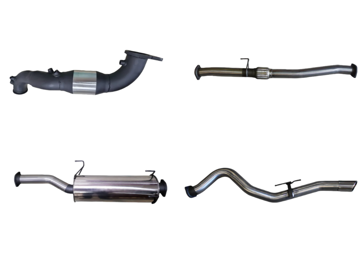 Manta | 3″ Turbo Back Exhaust with Cat | Isuzu D-Max 3.0L CRD Ute 2017–2020