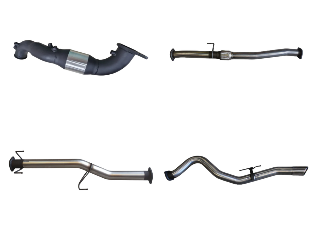 Manta | 3″ Turbo Back Exhaust with Cat & Without Muffler | Isuzu D-Max 3.0L CRD Ute 2017–2020