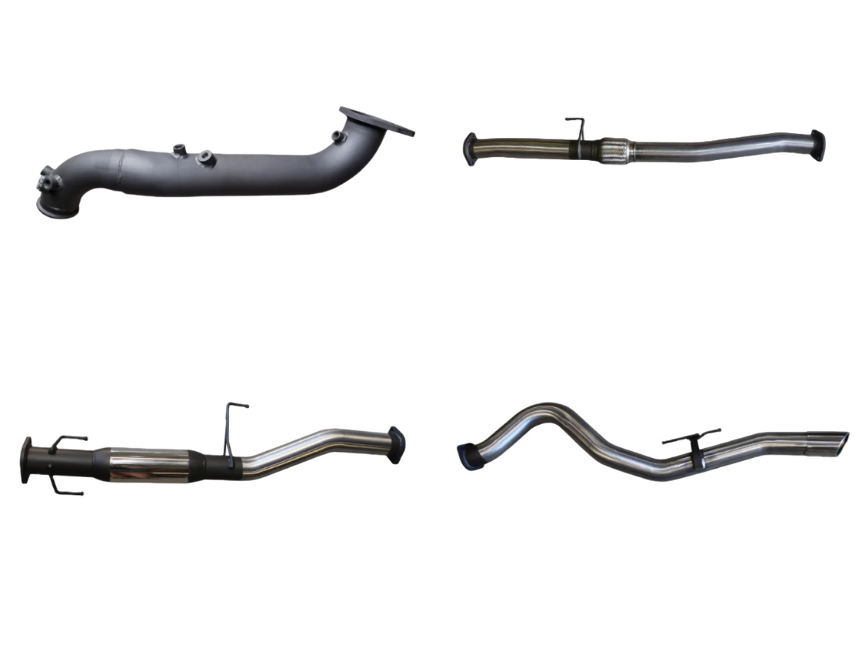 Manta | 3″ Turbo Back Exhaust without Cat & With Hotdog | Isuzu D-Max 3.0L CRD Ute 2017–2020