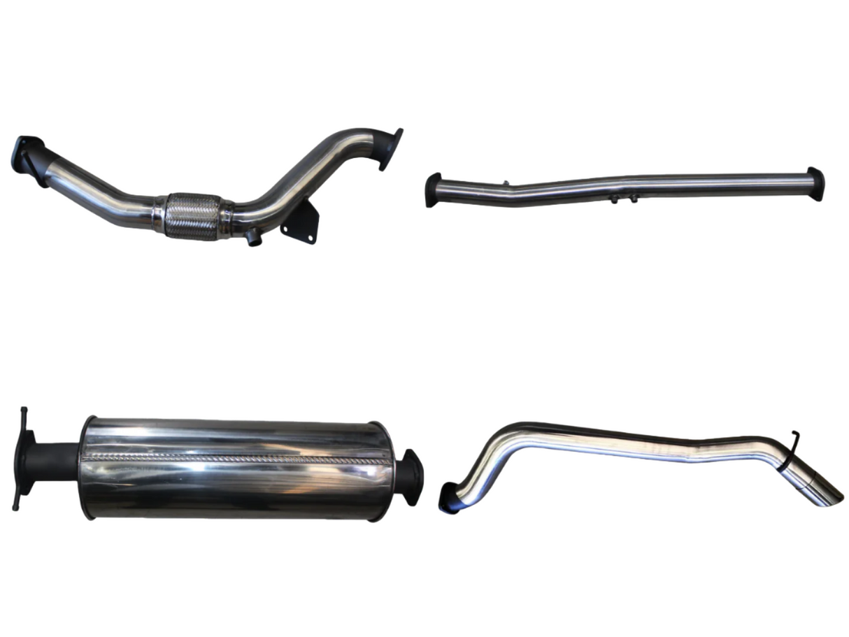 Manta | 3″ Turbo Back Exhaust No Cat with Muffler | Mazda BT50 3.2L Ute 2016–2020