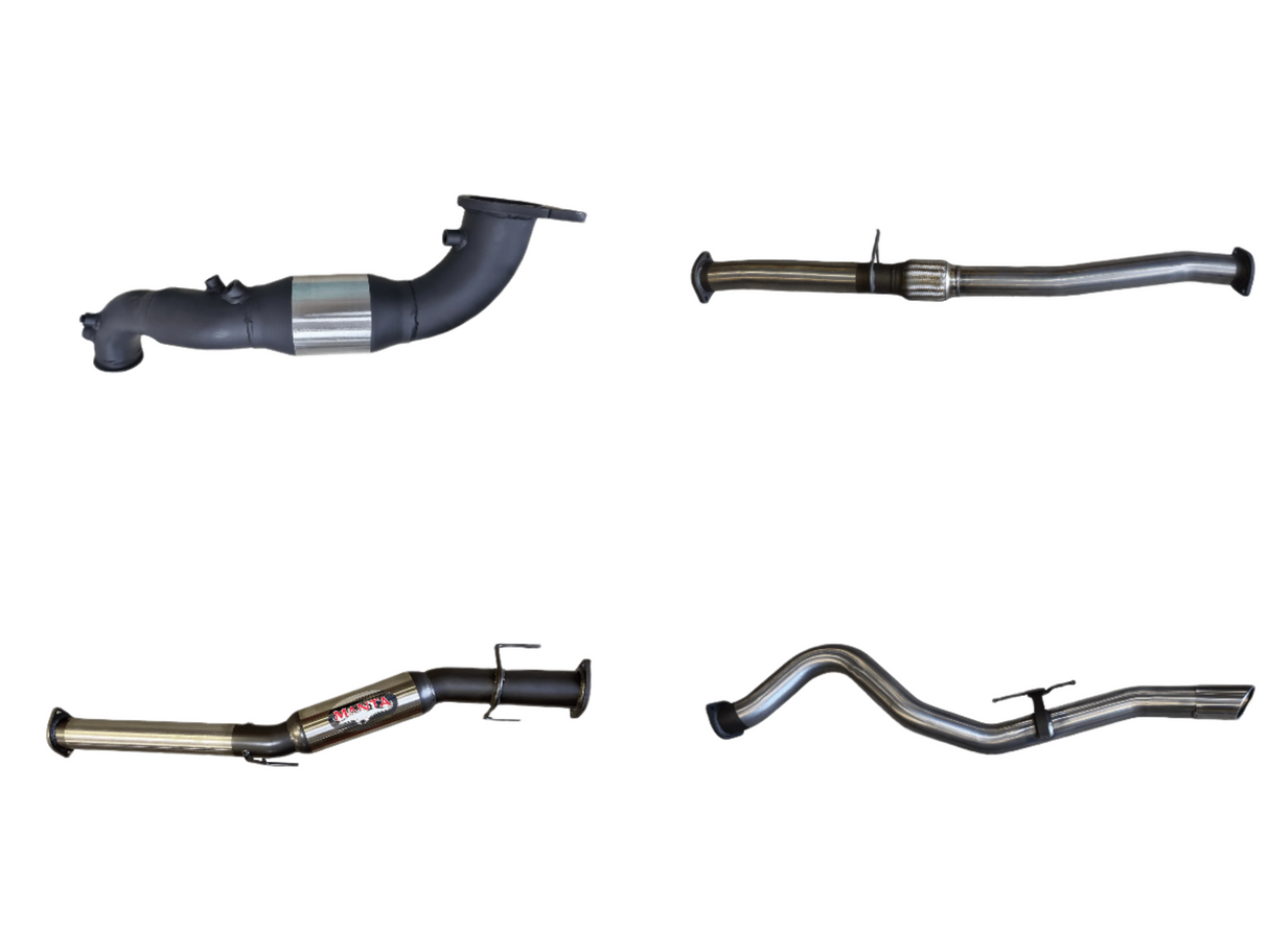 Manta | 3″ Turbo Back Exhaust with Cat & Hotdog | Mazda BT50 3.0L Ute 2020–2025