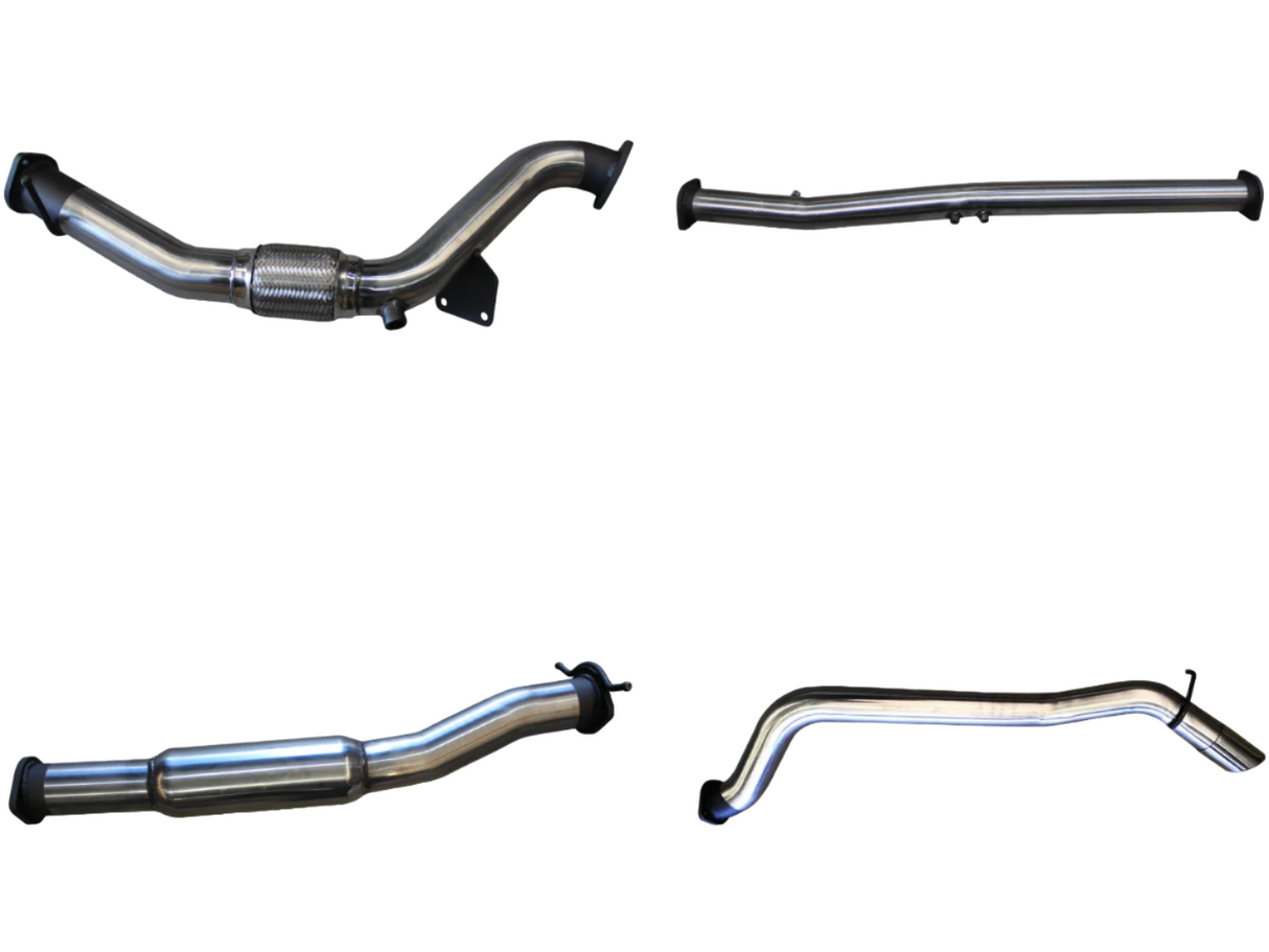 Manta | 3″ Turbo Back Exhaust No Cat with Hotdog | Mazda BT50 3.2L Ute 2016–2020