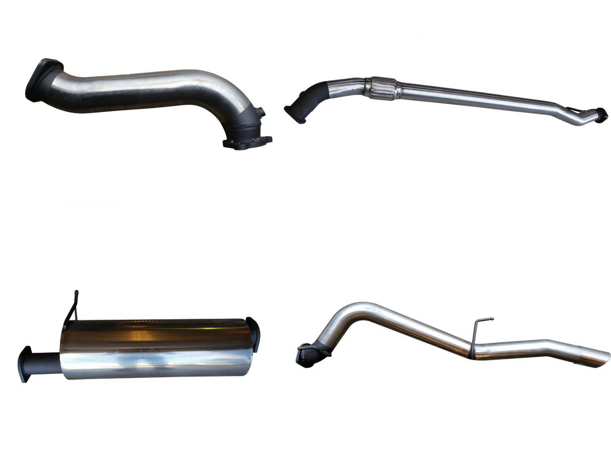 Manta | 3″ Turbo Back Exhaust No Cat with Muffler | Mitsubishi Triton MN 2.5L CRD Ute 2008–2015