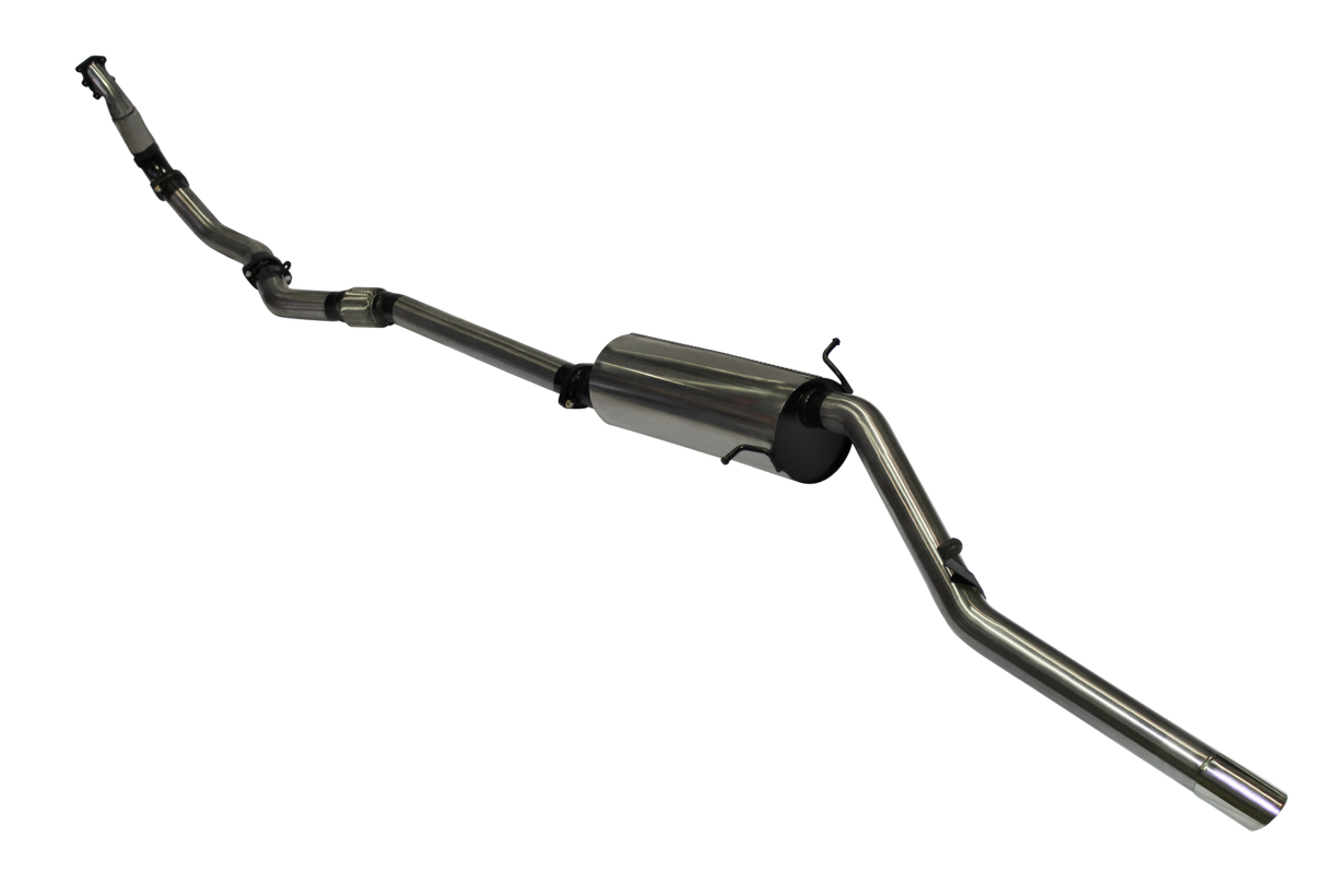 Manta | 3″ Turbo Back Exhaust System Without Cat with Muffler | Nissan Navara D22 3.0L Turbo Diesel Ute 2000–2006