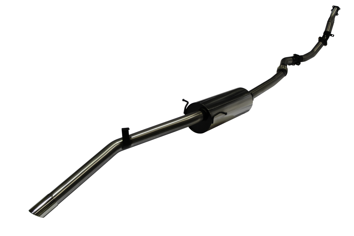 Manta | 3″ Turbo Back Exhaust System Without Cat with Muffler | Nissan Navara D22 3.0L Turbo Diesel Ute 2000–2006