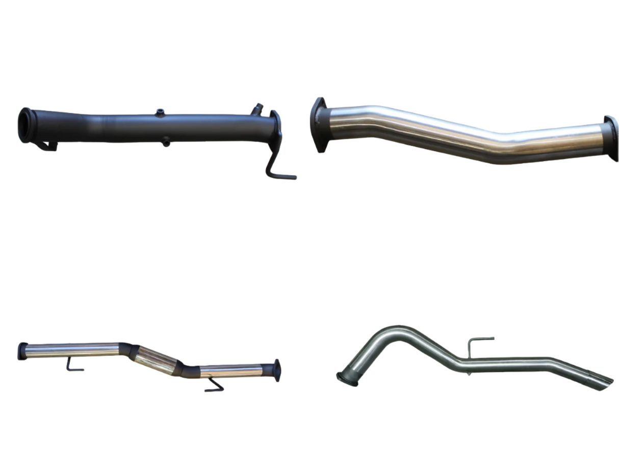 Manta | 3″ Turbo Back Exhaust System Without Cat & Hotdog | Nissan Navara D23 NP300 2.3L Turbo Diesel Ute 2015–2025