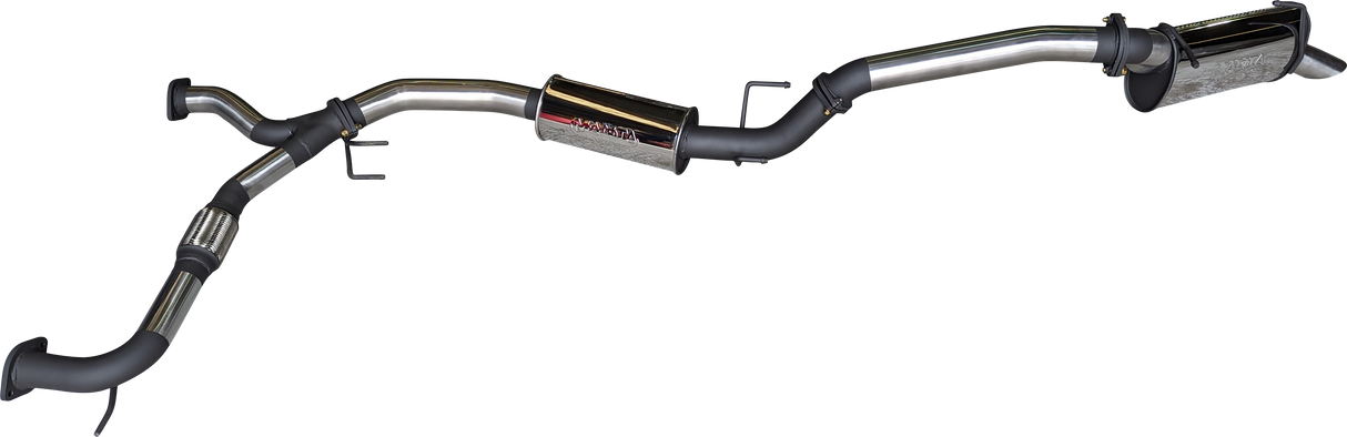 Manta | 3″ Cat Back Exhaust with Small Centre Muffler | Nissan Patrol Y62 5.6L V8 & Infiniti QX80 Wagon 2012–2025