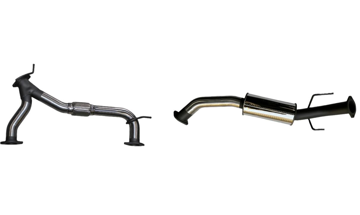 Manta | 3″ Centre Small Medium Muffler OE Mid Section Replacement | Nissan Patrol Y62 5.6L V8 & Infiniti QX80 Wagon 2012–2025