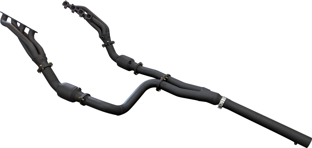 Manta | 3″ Extractors & Cats Kit to Suit Factory or Manta Cat Back | RAM 1500 DS 5.7L V8 Ute 2009–2024