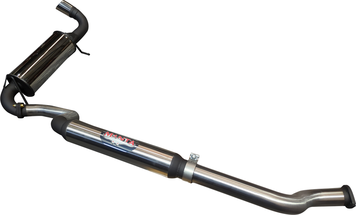 Manta | 2.5″ Cat Back Exhaust System with Centre Hotdog & Rear Muffler | Suzuki Jimny GJ 1.5L SWB 3 Door 2018–2025