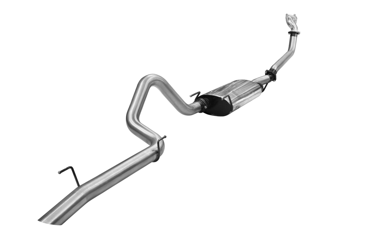 Manta | 3″ Turbo Back Exhaust with Centre Muffler & Rear Tail | Toyota LandCruiser HDJ100 4.2L Turbo Diesel Wagon 1998–2007