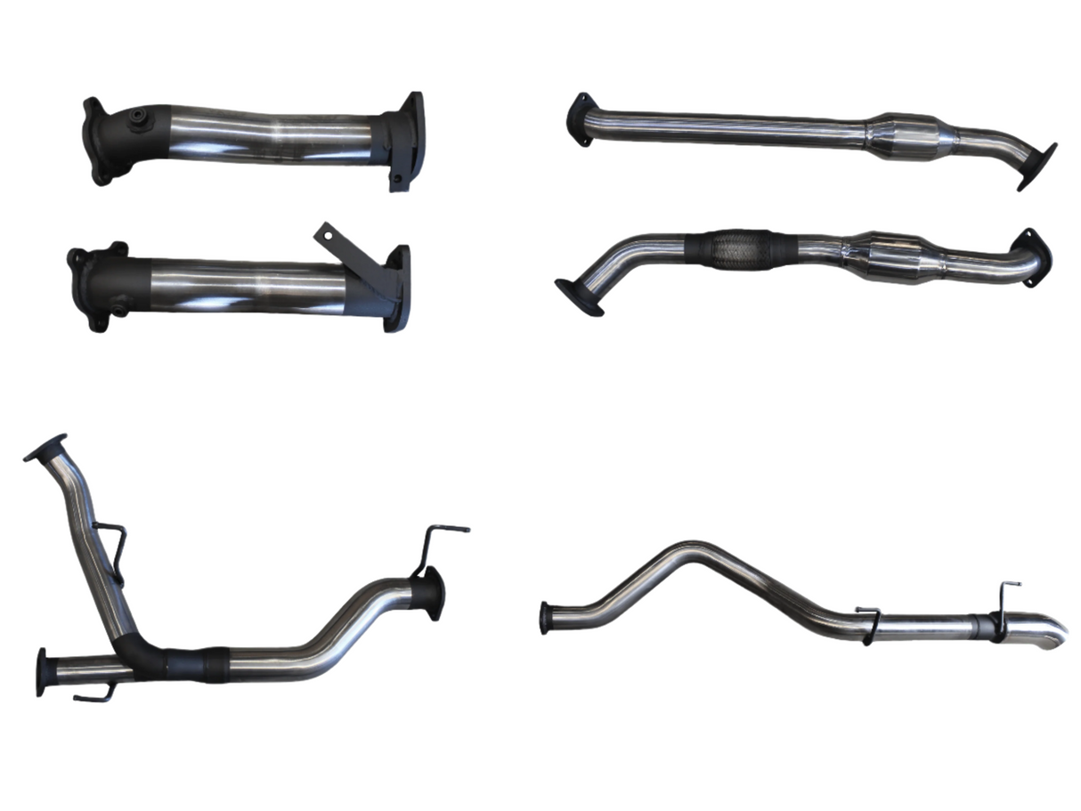 Manta | 2.5″ Dual into 3″ Turbo Back with Cats, No Mufflers & Dump Tip | Toyota Landcruiser VDJ200 2007–2015