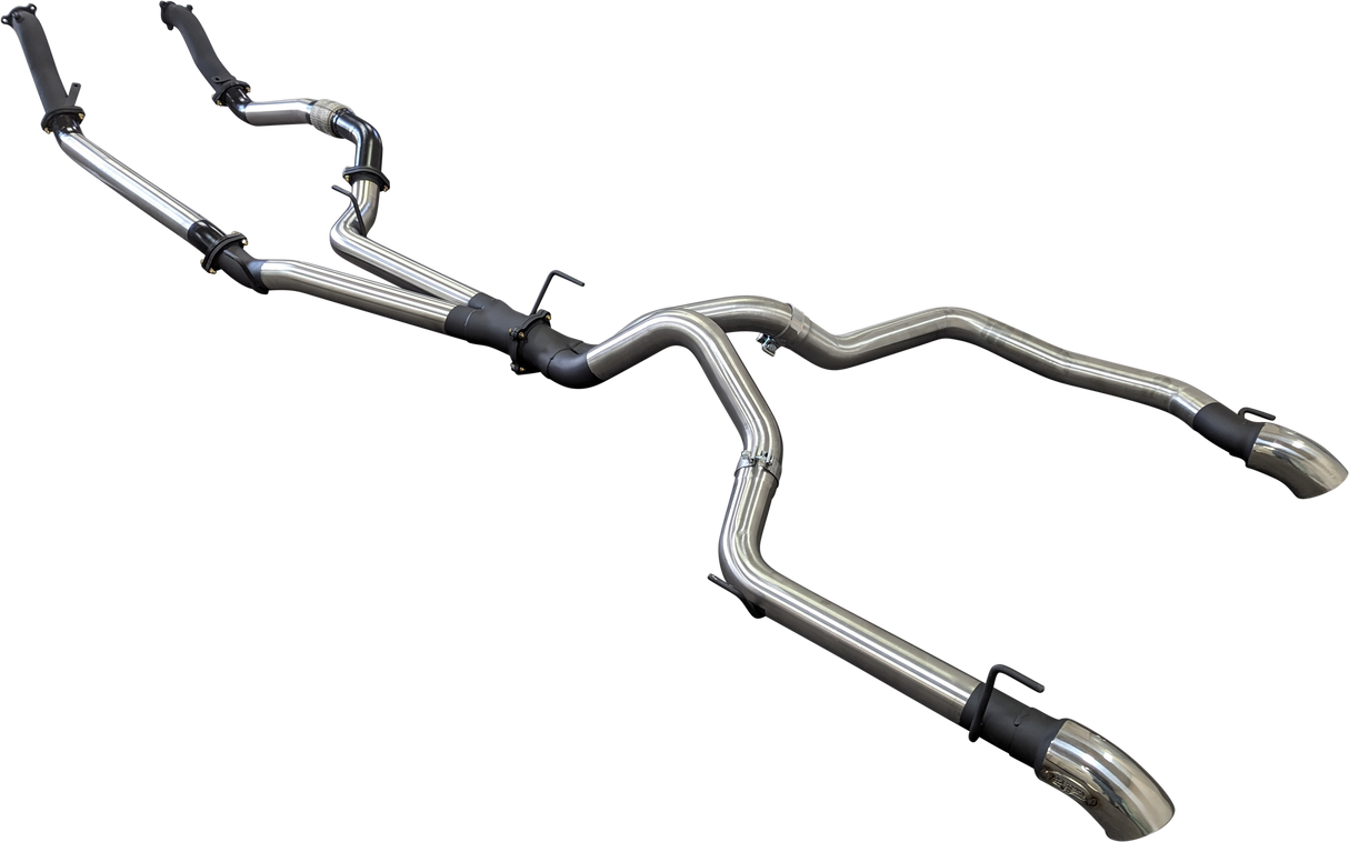 Manta | 3″ Turbo Back without Cats & Muffler | Toyota Landcruiser VDJ200 4.5L V8 Diesel Wagon 2007–2015