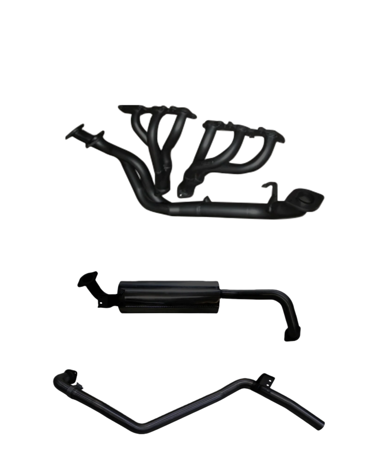 Manta - Toyota Landcruiser FZJ80 4.5L Extractors & 2.5in Full System