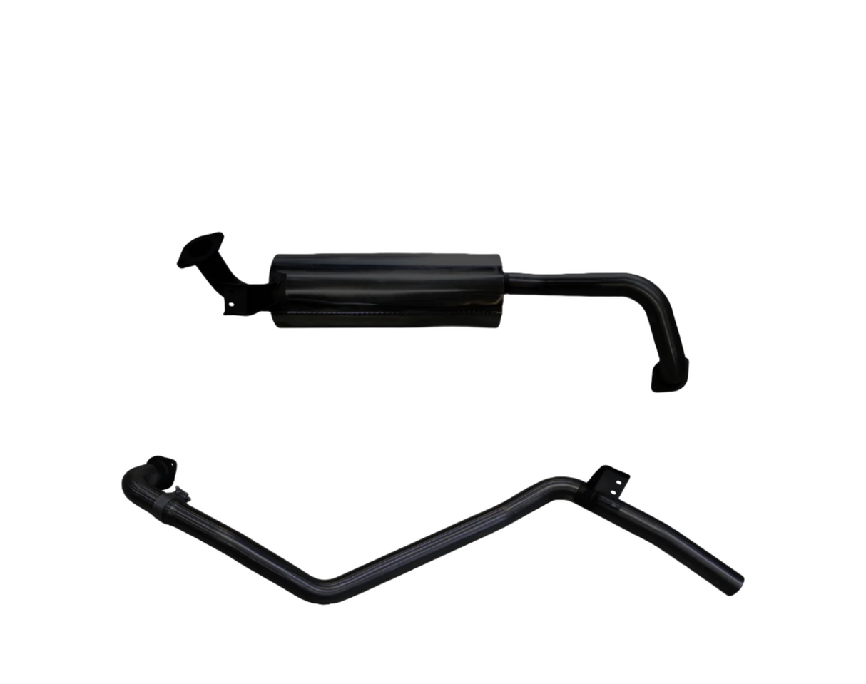 Manta | 2.5″ Exhaust System from Extractors Back | Toyota LandCruiser HZJ80 4.2L Diesel Wagon 1990–1997