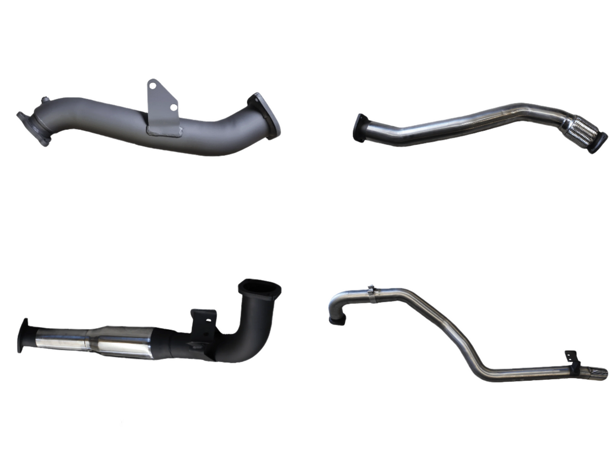Manta | 3″ Turbo Back Exhaust System with Hotdog | Toyota Landcruiser HZJ105 Wagon 4.2L 1HZ DTS Turbo 1998–2007