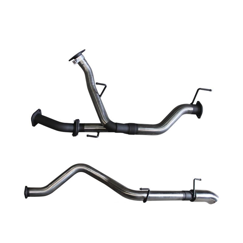 Manta | 2.5″ DPF Back with 4″ Tailpipe | Toyota Landcruiser VDJ200 4.5L V8 Diesel Wagon 2015–2021