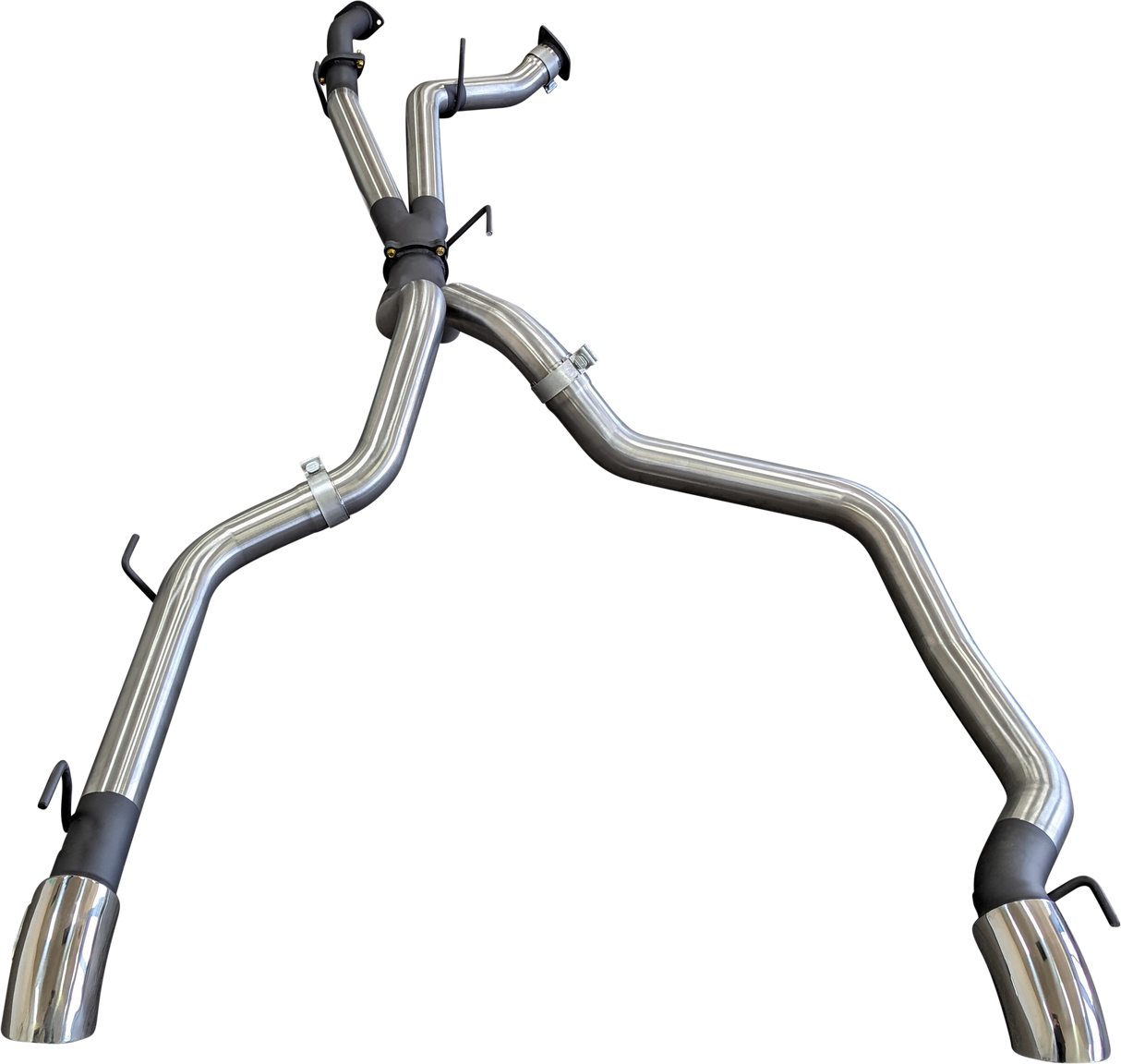 Manta | 3″ DPF Back with Twin 3″ Tailpipes | Toyota Landcruiser VDJ200 4.5L V8 Diesel Wagon 2015–2021