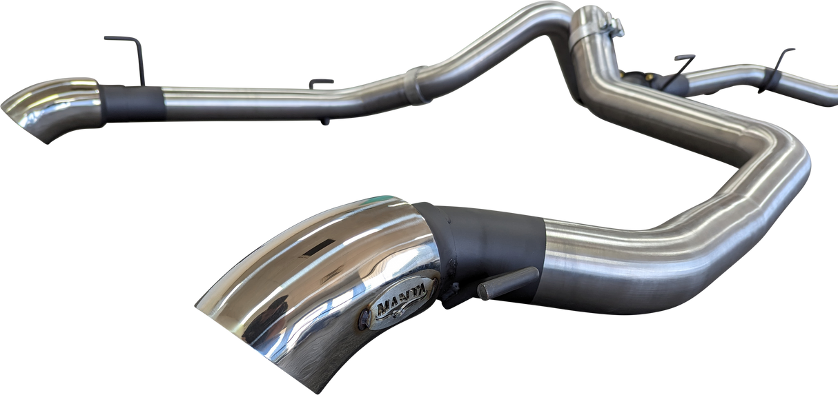Manta | 3″ DPF Back with Twin 3″ Tailpipes | Toyota Landcruiser VDJ200 4.5L V8 Diesel Wagon 2015–2021