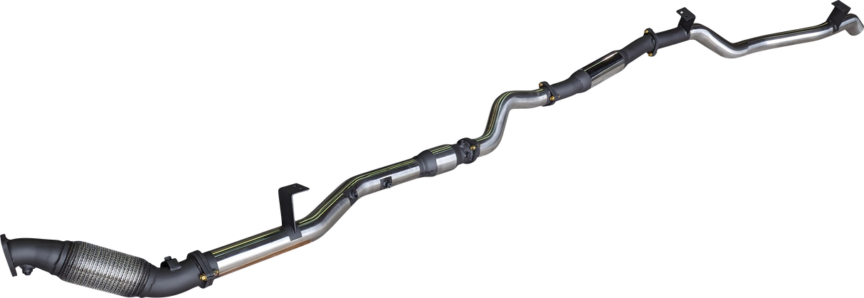 Manta | 3in Turbo Back Exhaust with Cat & Hotdog | Toyota Landcruiser VDJ79 V8 Ute 2016–2025