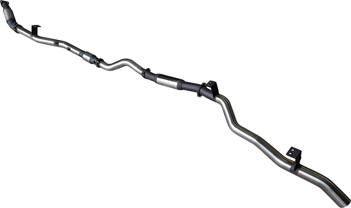 Manta | 3in Turbo Back Exhaust with Cat & Hotdog | Toyota Landcruiser VDJ79 V8 Ute 2016–2025