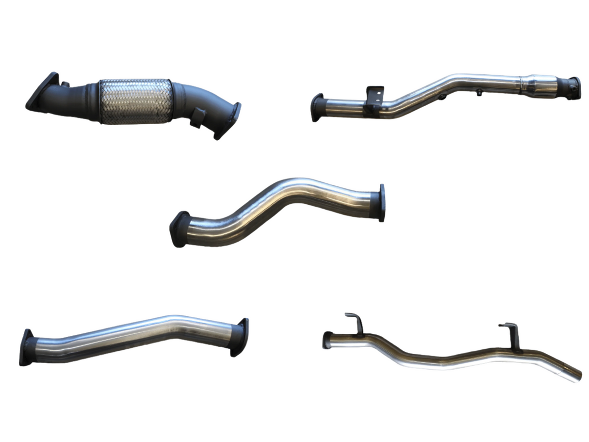 Manta | 3in Turbo Back Exhaust System with Cat | Toyota Landcruiser VDJ79 V8 Ute 2016–2025