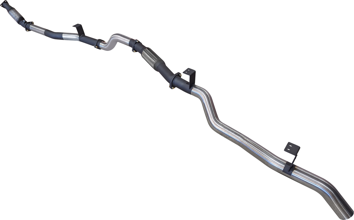 Manta | 3″ Turbo Back Exhaust Without Cat with Hotdog | Toyota Landcruiser VDJ79 V8 Ute 2016–2025 (DPF Models)