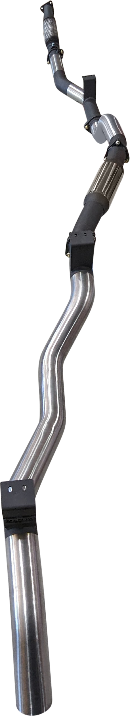 Manta | 3″ Turbo Back Exhaust Without Cat with Hotdog | Toyota Landcruiser VDJ79 V8 Ute 2016–2025 (DPF Models)