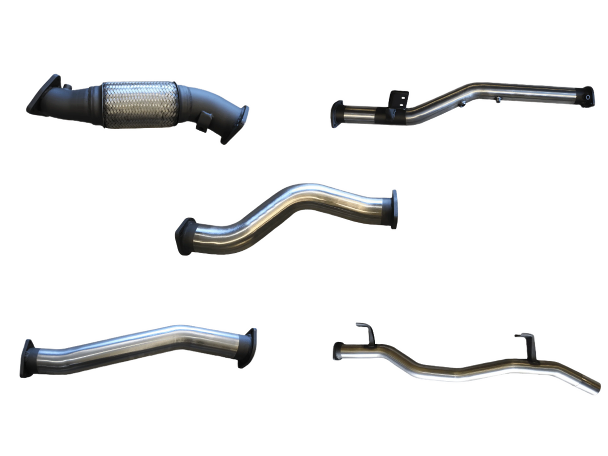 Manta | 3″ Turbo Back Exhaust Without Cat WOM | Toyota Landcruiser VDJ79 V8 Ute 2016–2025 (DPF Models)