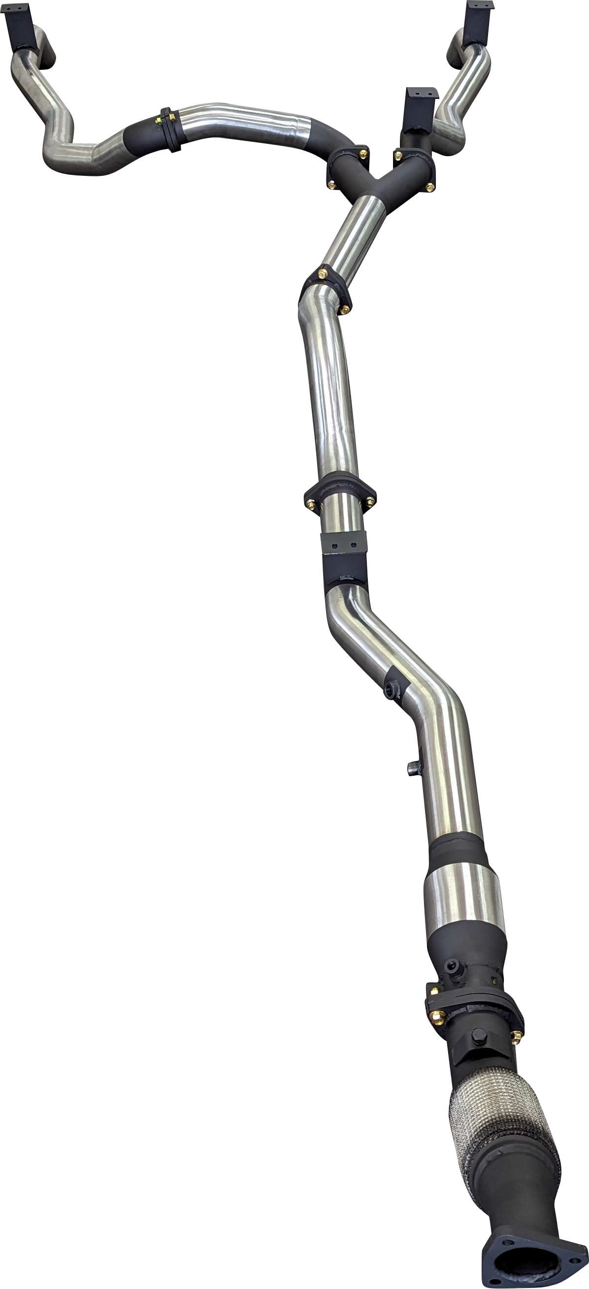 Manta | Dual 3″ Turbo Back Exhaust With Cat & WOM | Toyota Landcruiser VDJ79 V8 Ute 2016–2025 (DPF Models)