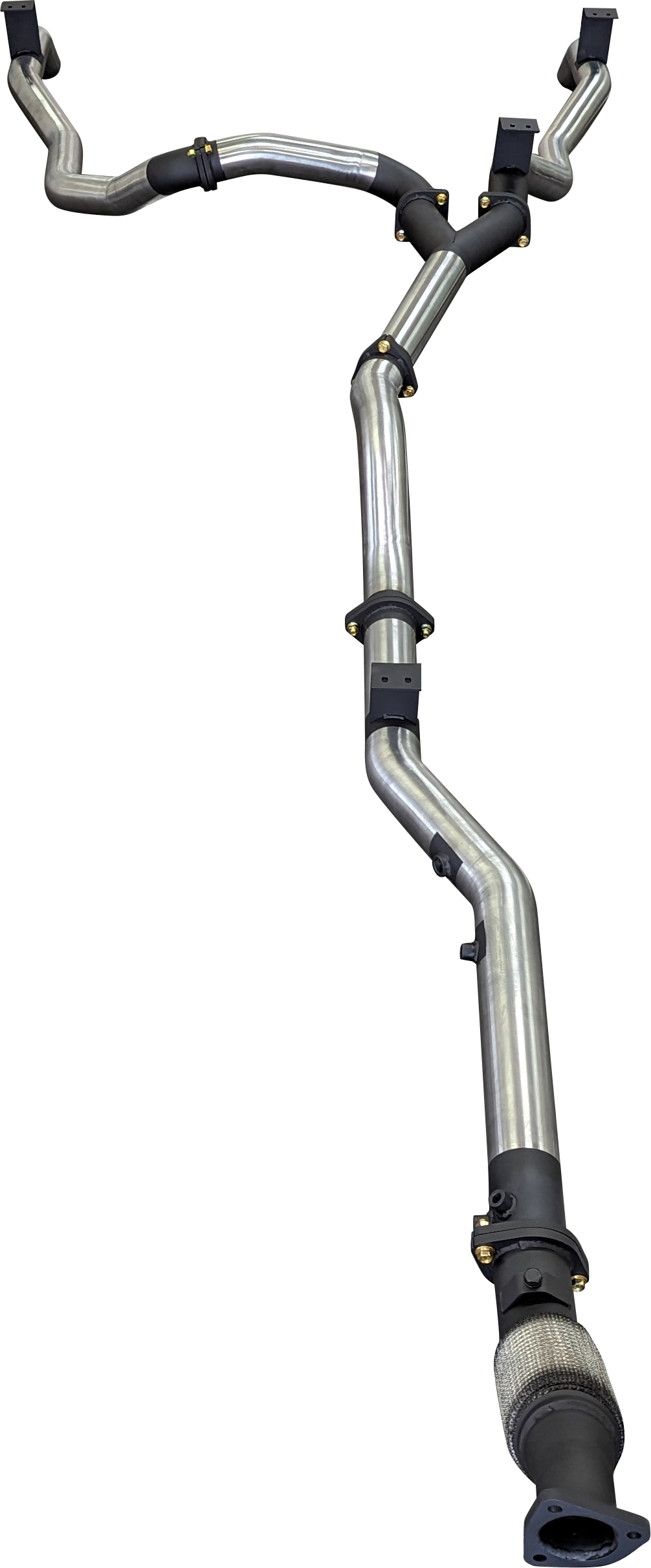 Manta | Dual 3in Turbo Back Exhaust System (No Cat) | Toyota Landcruiser VDJ79 V8 Ute 2016–2025