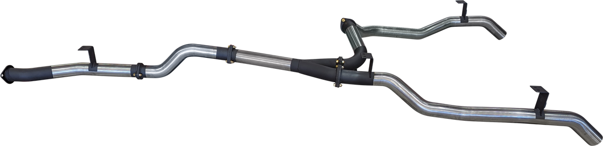 Manta | Dual 3in DPF Back Exhaust System | Toyota Landcruiser VDJ79 V8 Ute 2016–2025