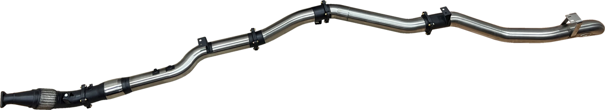 Manta | 4″ Turbo Back Exhaust with Cat No Muffler | Toyota Landcruiser VDJ79 V8 Ute 2016–2025 (DPF Models)