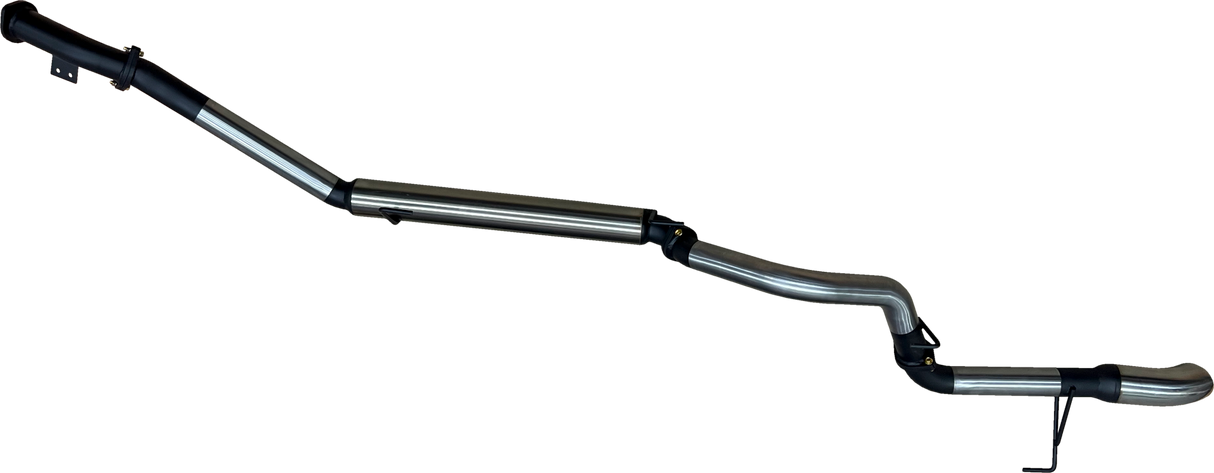 Manta | 3″ DPF Back Exhaust System without Mufflers with 4″ Chrome Tip | Toyota Landcruiser 300 Series V6 2021–2025