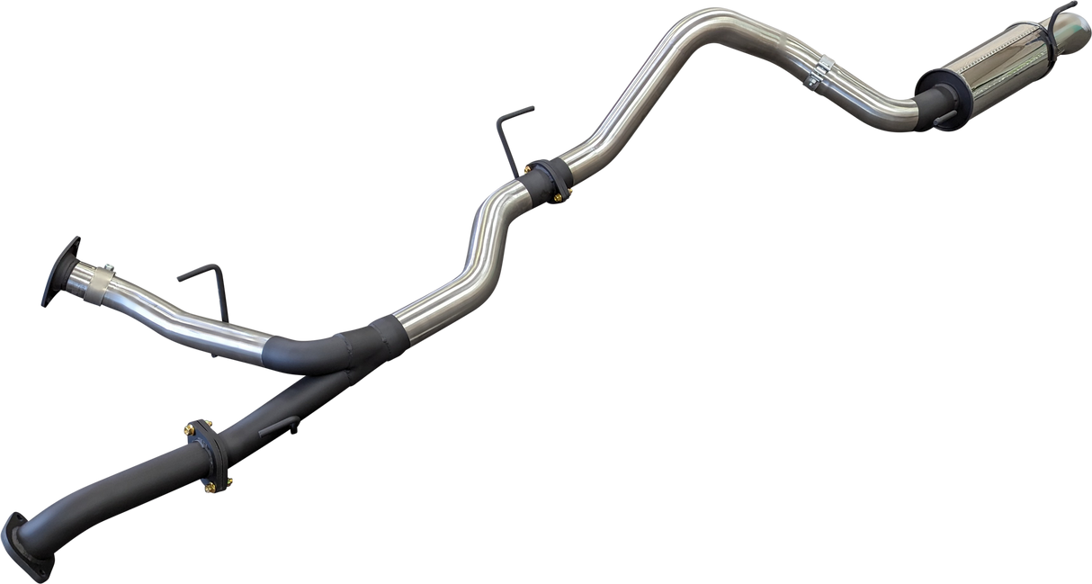 Manta | 2.5″ Dual DPF Back into 3″ Single with Rear Muffler & 4″ Tip | Toyota Landcruiser 200 VDJ200 4.5L V8 Diesel Wagon 2007–2021