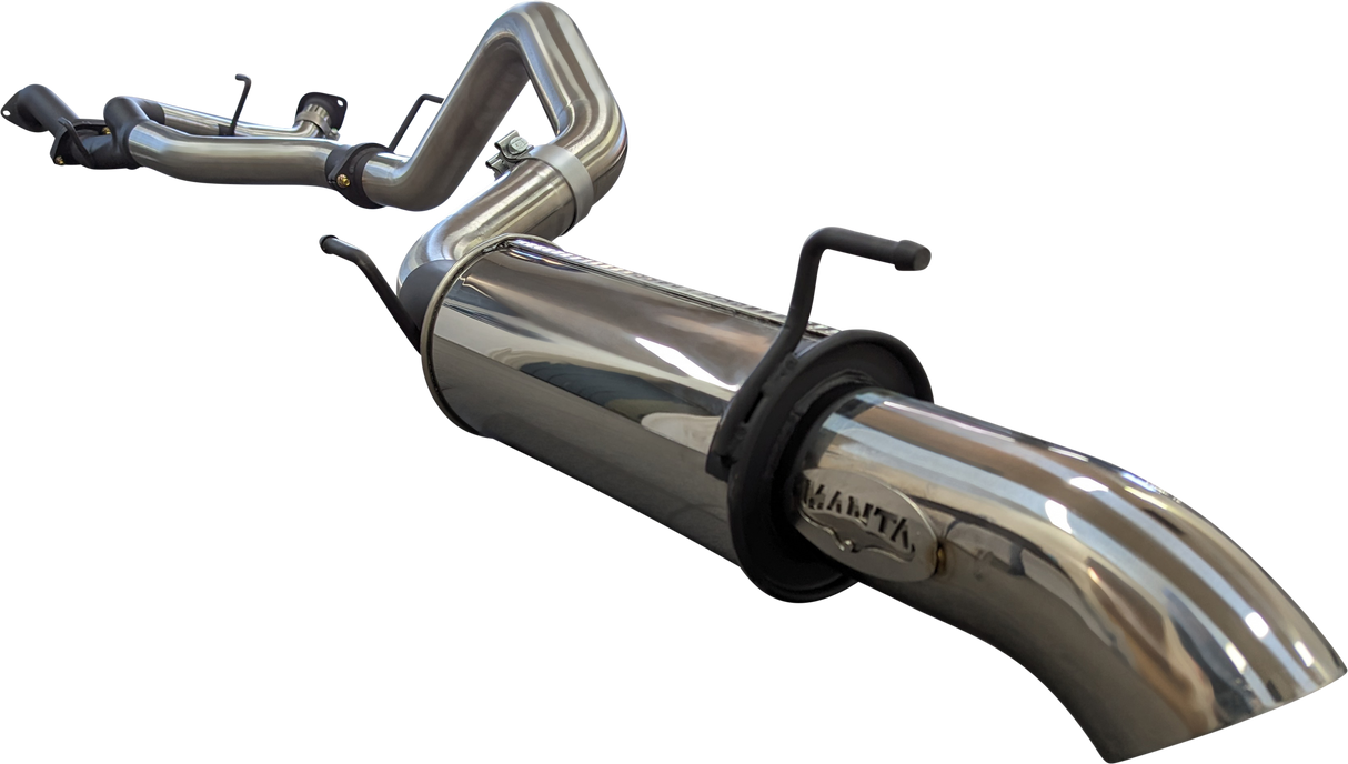 Manta | 2.5″ Dual DPF Back into 3″ Single with Rear Muffler & 4″ Tip | Toyota Landcruiser 200 VDJ200 4.5L V8 Diesel Wagon 2007–2021