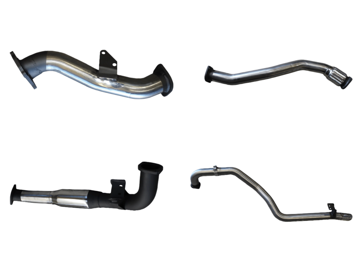 Manta | 3″ Turbo Back Exhaust with Hotdog (CT26 Turbo) | Toyota Landcruiser HZJ105 4.2L 1HZ Diesel Wagon 1998–2007