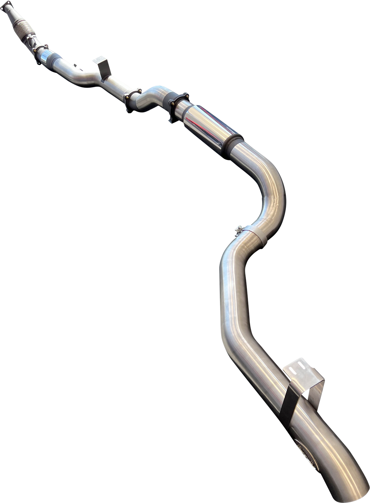 Manta | 4″ Turbo Back Exhaust System with Cats | Toyota Landcruiser VDJ79 Single & Dual Cab Ute 2016–2025 (Superior Eng Coil Conversion)